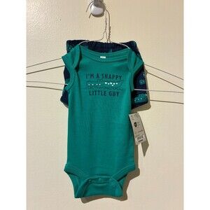 NWT Okie Dokie Green Alligator "Snappy Little Guy" Outfit - Newborn (NB)
